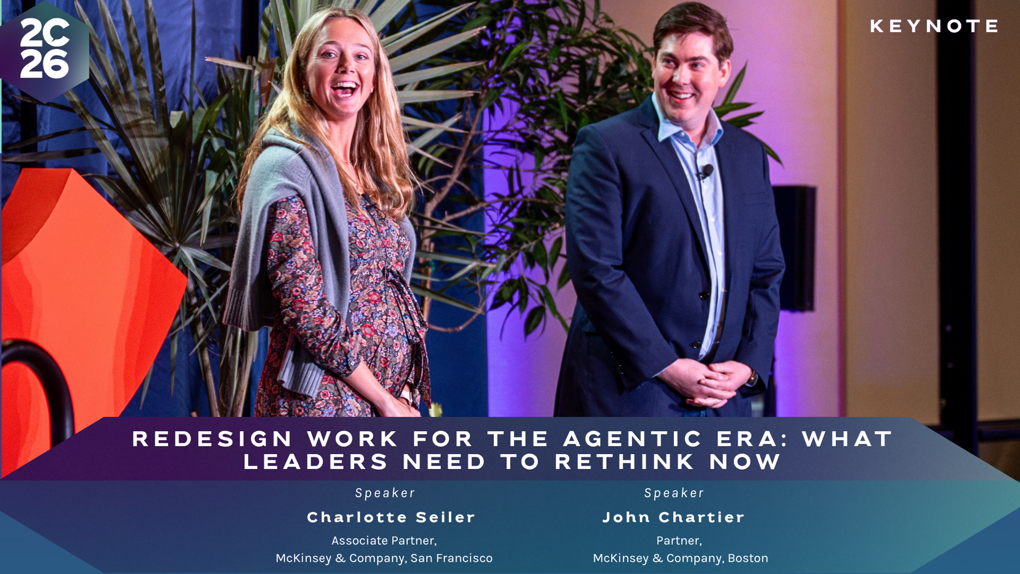 Keynote "Redesign Work for the Agentic Era: What Leaders Need to Rethink Now"